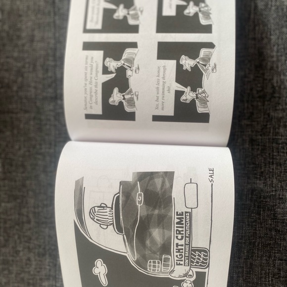 ⭐️Graham Sale⭐️Autographed copy of the 2013 edition of Political Cartoons - Picture 11 of 11